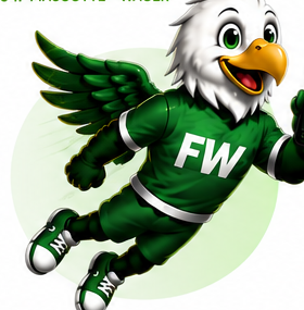 Wager the Eagle, FlyingWager's mascot